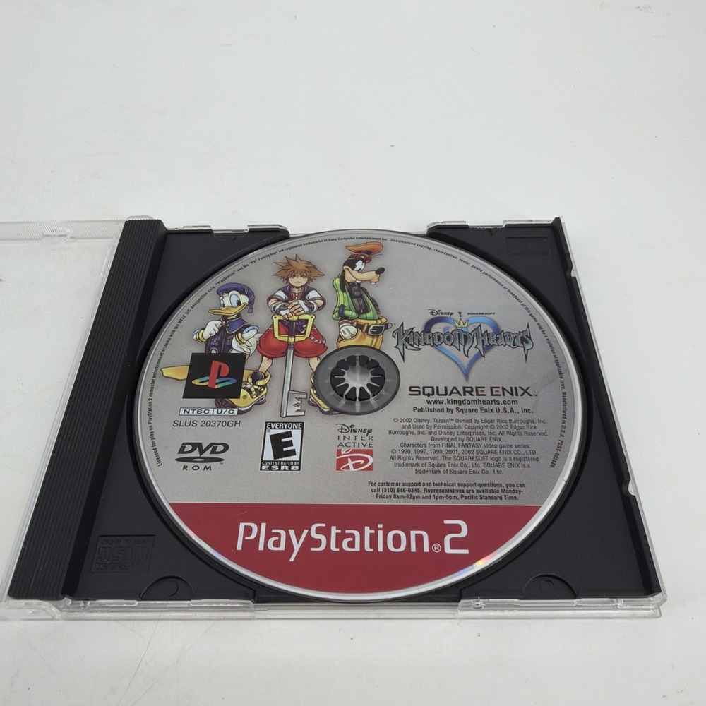 Kingdom of Hearts Greatest Hits (Sony PlayStation 2 PS2 ) Disc Only Tested